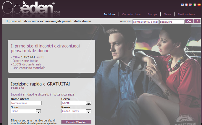 DONNE SPOSATE CHE VOGLIONO TRADIRE GLEEDEN
