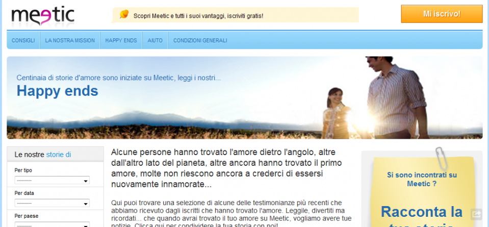 MEETIC FUNZIONA HAPPY ENDS