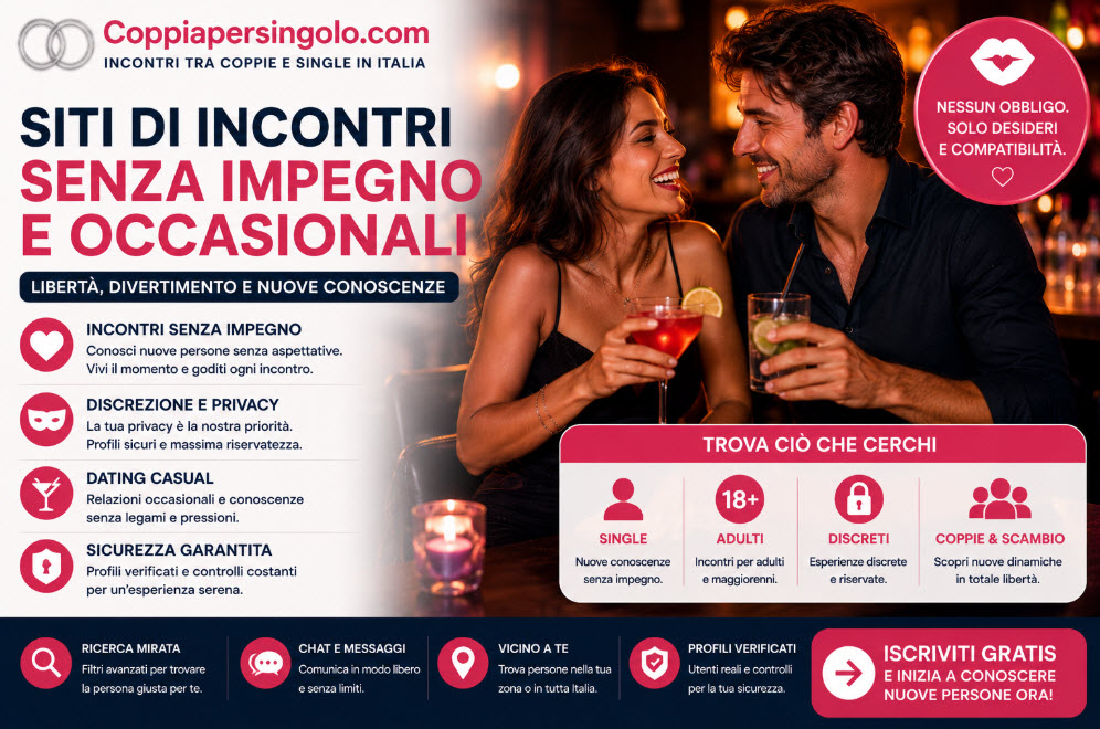 incontri senza impegno